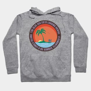 hawaii romantic summer Hoodie